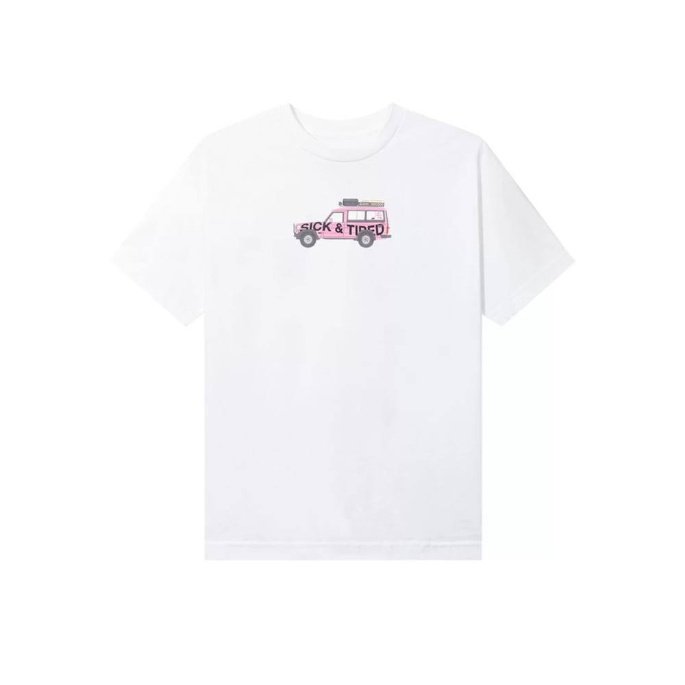 Anti Social Social Club Everyone In LA Tee 'White' sick and tired